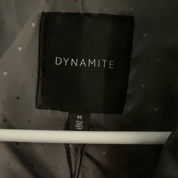 Faux leather blazer - Picture 5 of 6